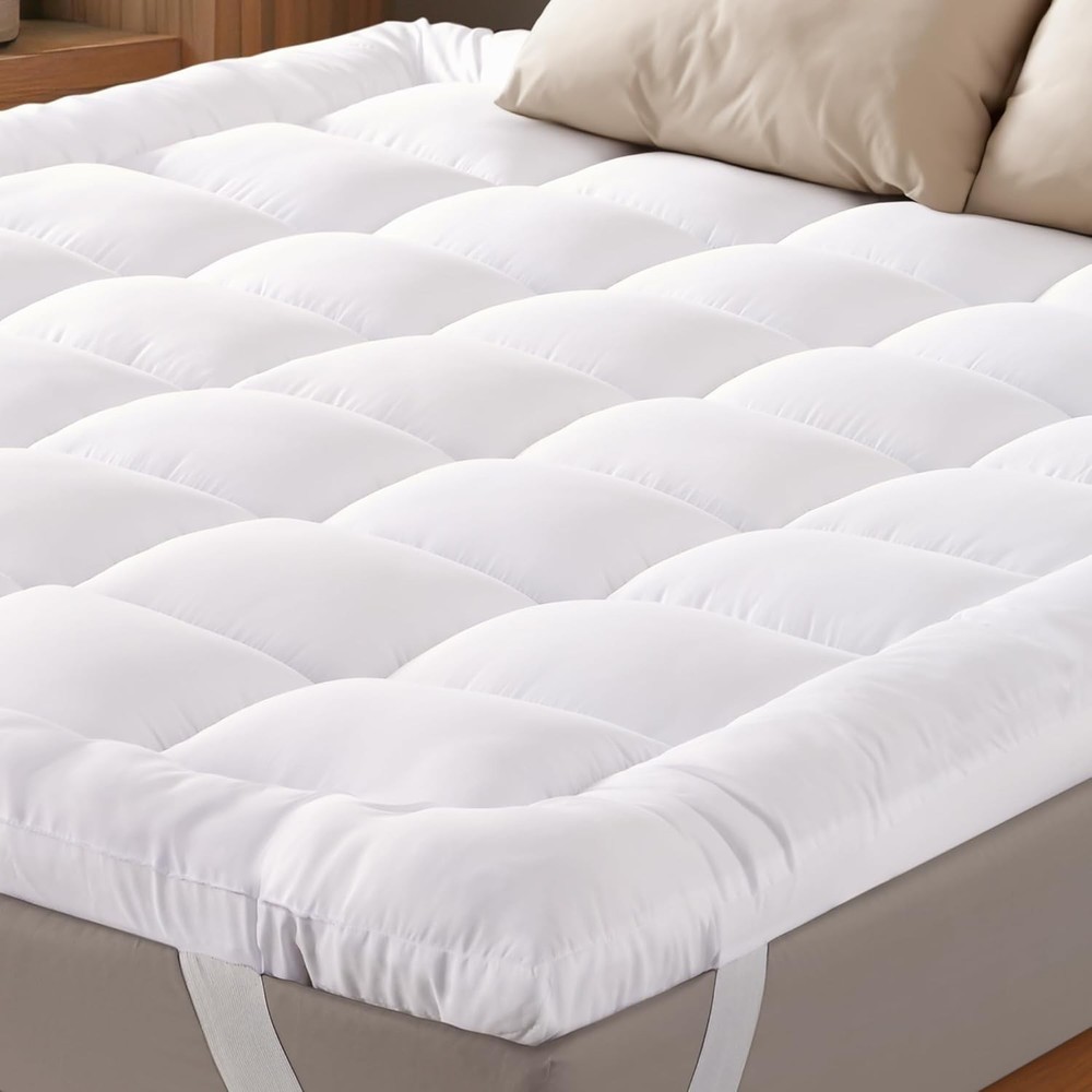 Ultra-Soft Queen-Size Mattress Topper