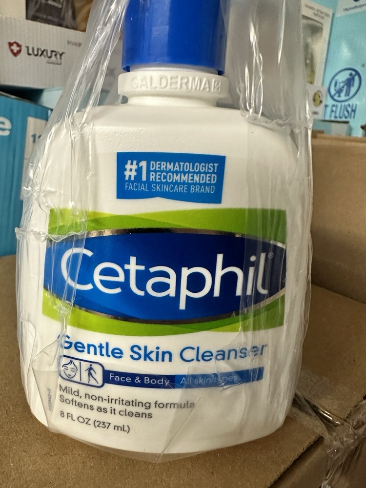 Cetaphil Gentle Skin Cleanser 8 fl oz Face & Body All Skin Types