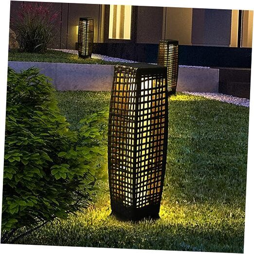 Solar Floor Lamp, Outdoor Floor Lamp, Solar Lanterns Outdoor Waterproof, FUJI
