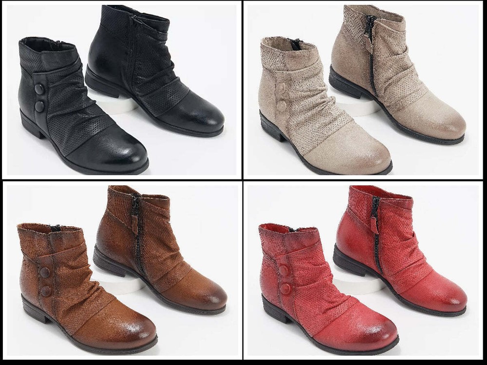 Miz Mooz Leather Ankle Boots - Sallie