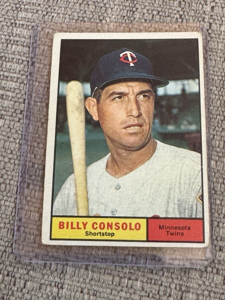 1961 Topps - #504 Billy Consolo - EX - Free Shipping