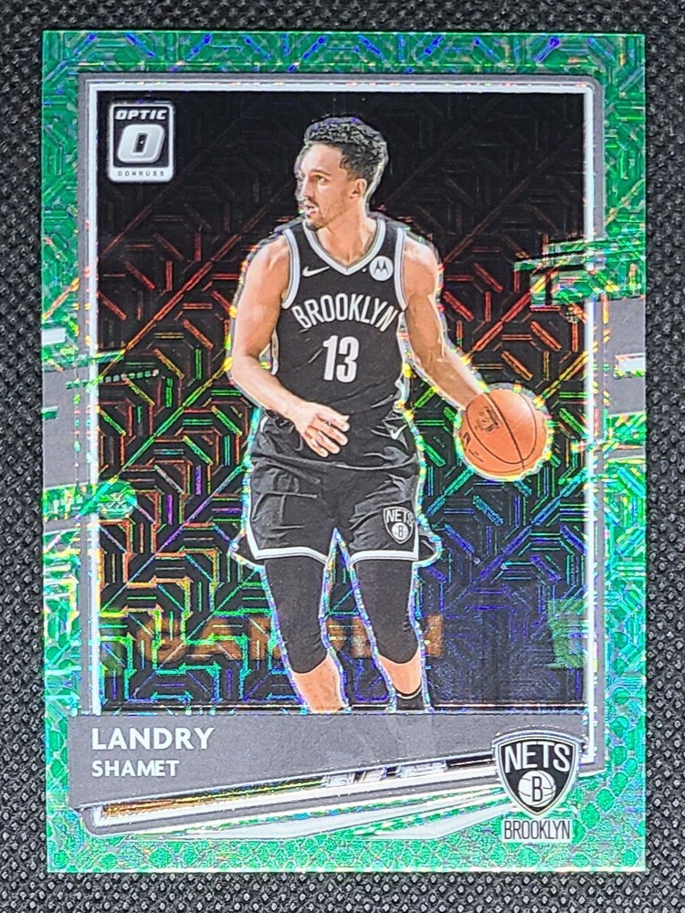 2020-21 Panini Donruss Optic Landry Shamet Dragon Choice Prizm SSP #133 Brooklyn Nets Rare Trading Card