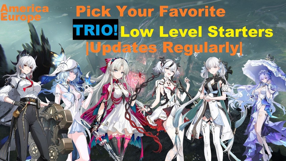 Wuthering Waves [NA/EU] TRIOS Lynae Augusta Carlotta Shorekeeper Chisa MORE