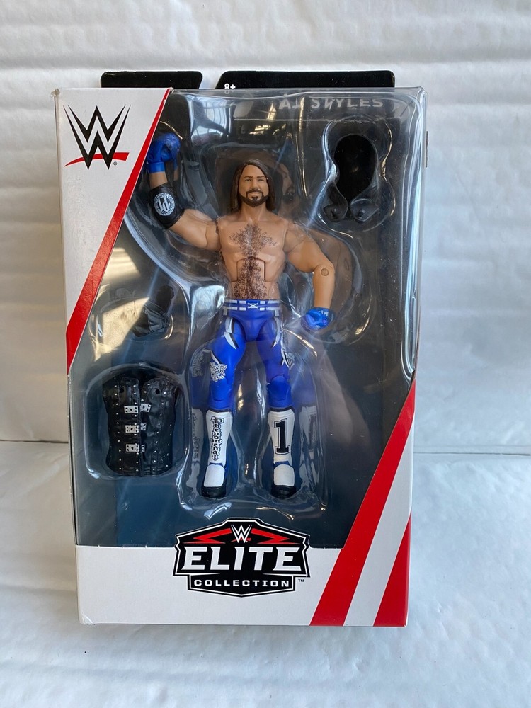 BOXED WWE MATTEL ELITE COLLECTION SERIES 56 AJ STYLES WRESTLING ACTION FIGURE