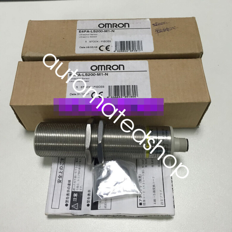 1PC NEW OMRON ultrasonic sensor E4PA-LS200-M1-N Shipping DHL or FedEX