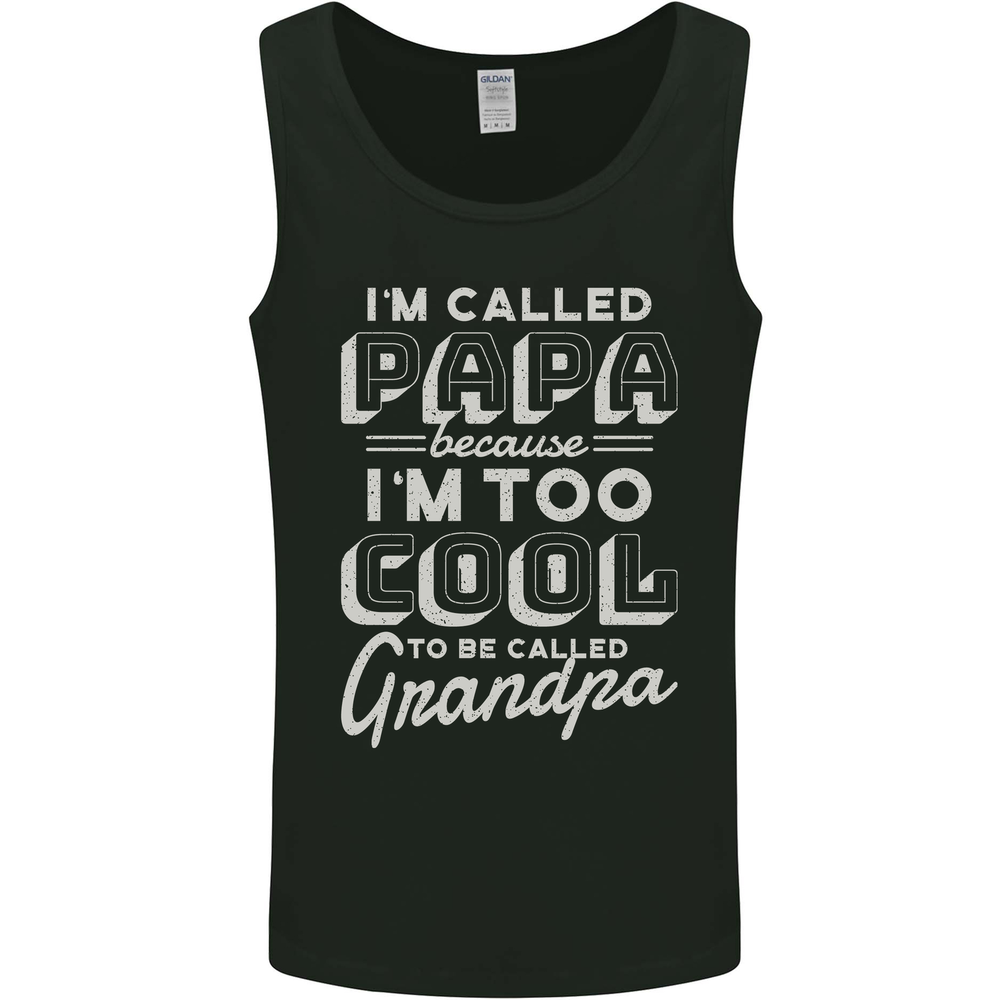 I'm Called Papa Grandparents Day Mens Vest Tank Top