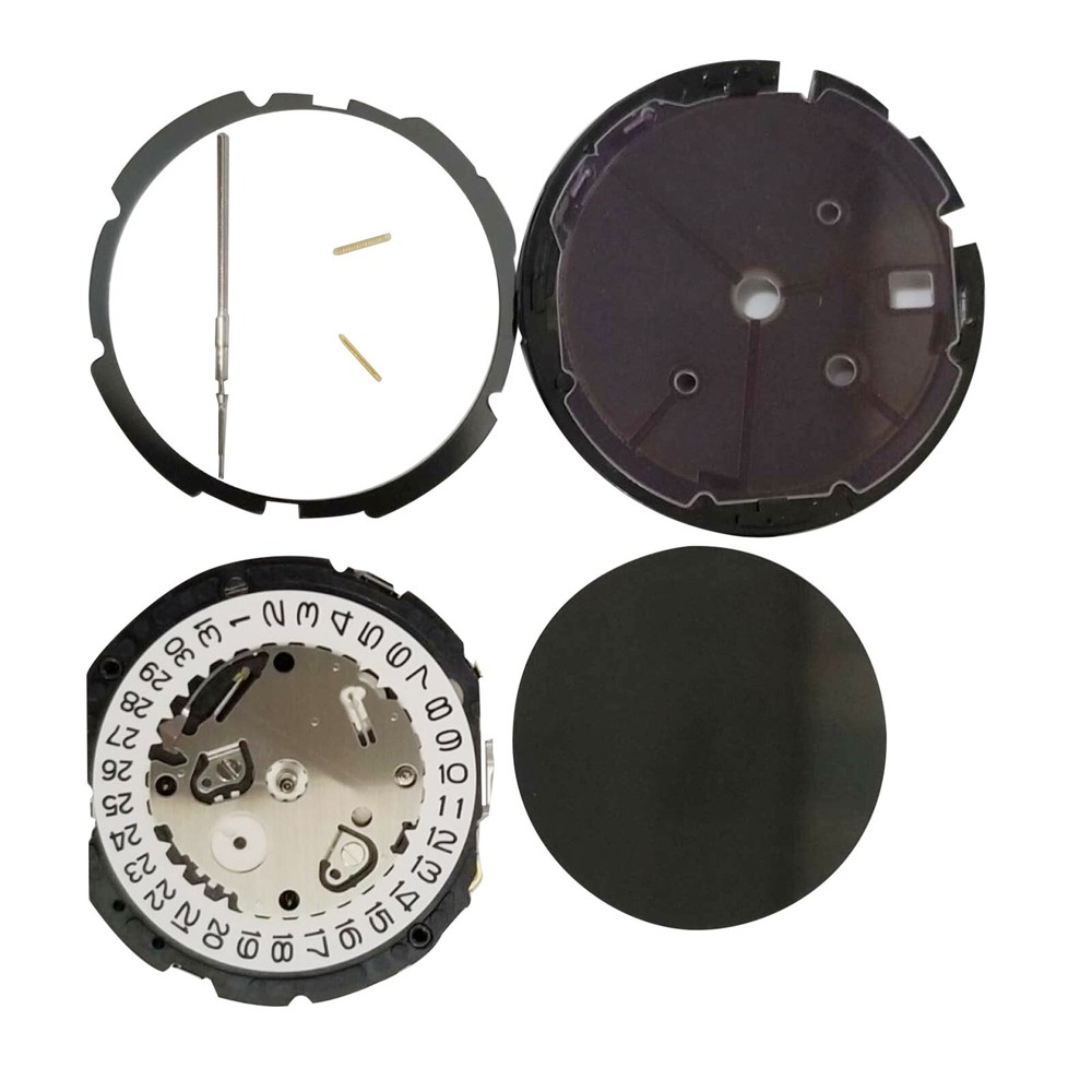 Movimiento de reloj de cuarzo con fecha a las 4:30 3 manecillas para Hattori/S. Epson VS75A/VS75B F