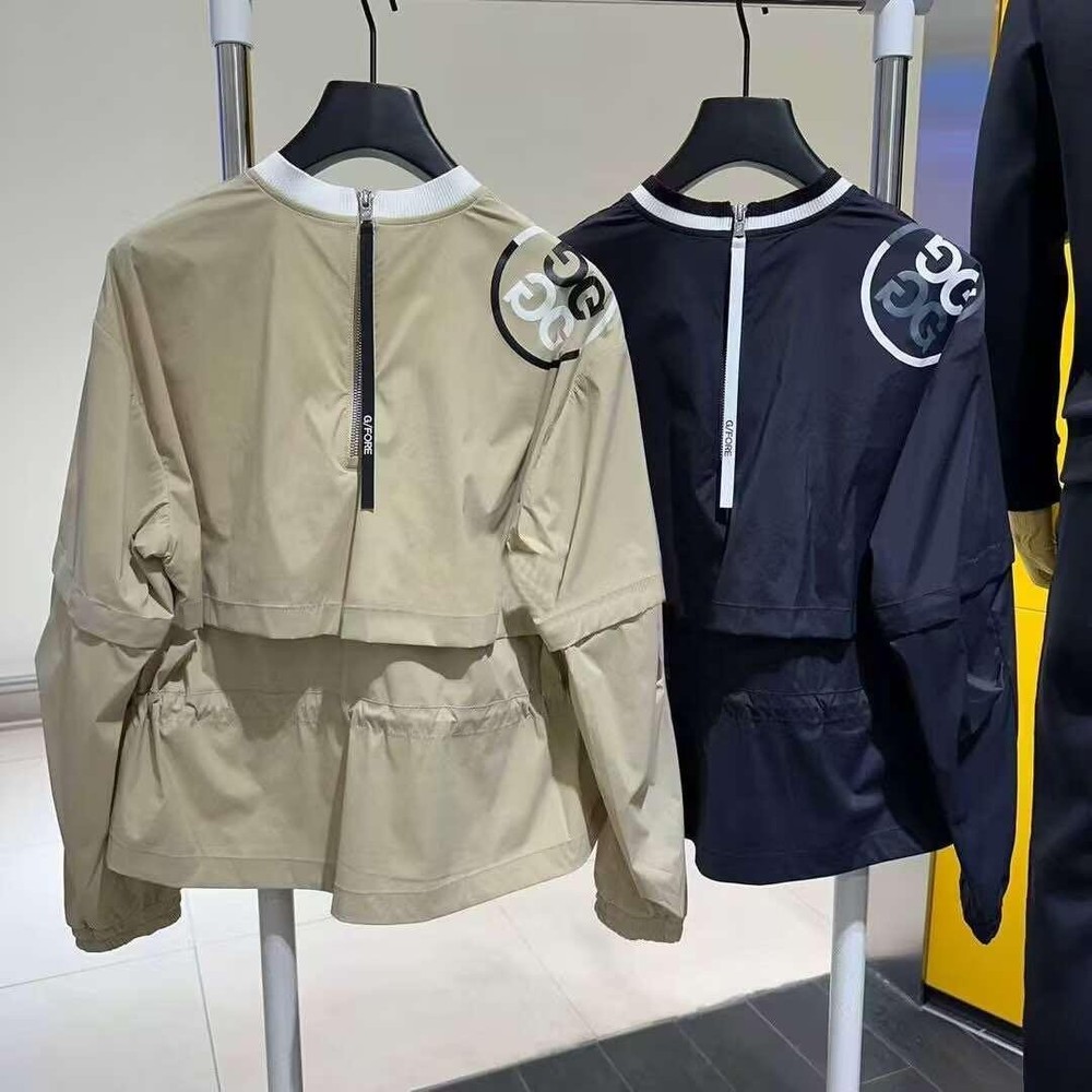 G/Fore Women's Lightweight Windbreaker Golf Jacket Size S M L  Womens Golf Stone