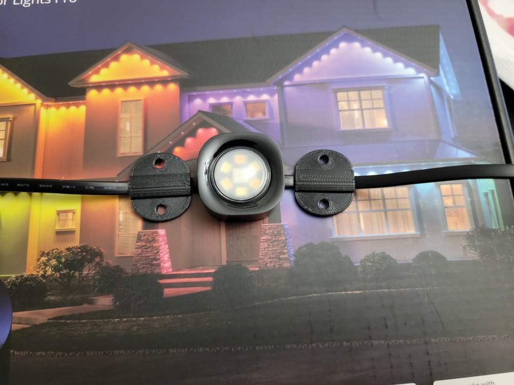 Govee Pros Black Permanent Outdoor Lights with Screw Clips Mounts 50 Pack