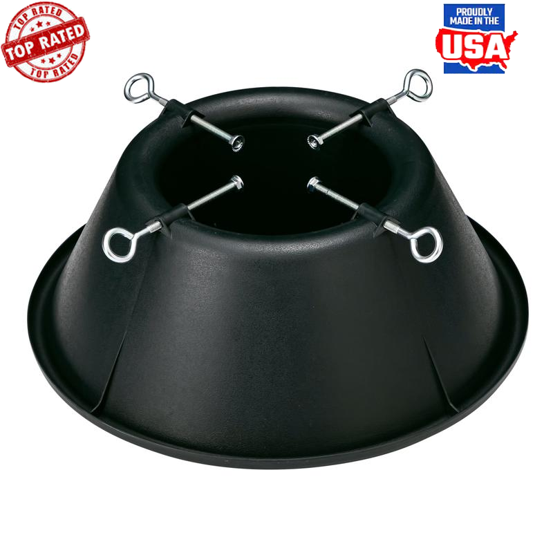 Christmas Tree Stand 80lbs Capacity 1 Gallon Water Reservoir Easy Setup New