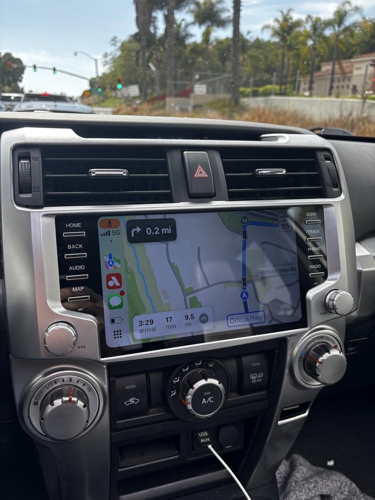 For Toyota 4Runner 2010-2021 Carplay Android 13 WiFi Car Stereo Radio GPS Navi