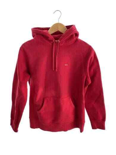 Supreme      S      RED Small Box Logo Pullover Hoodie