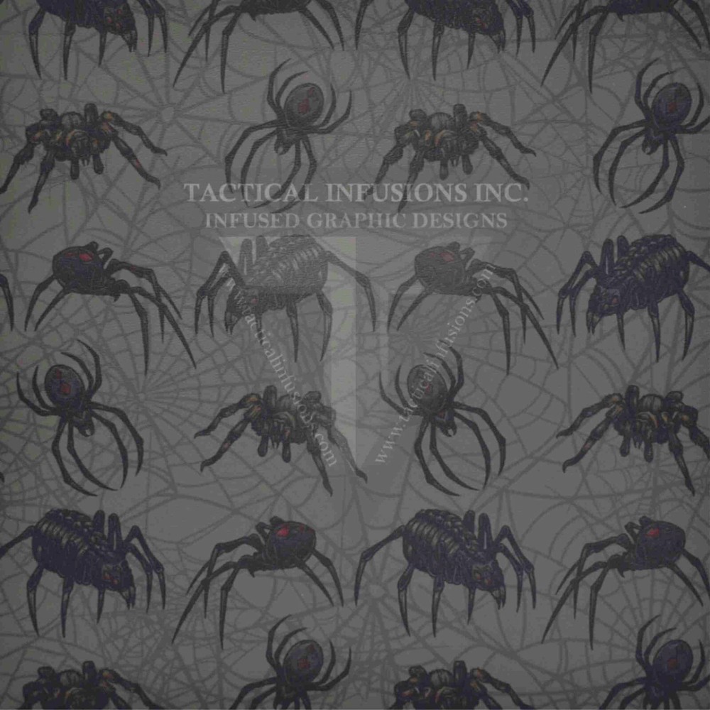 Kydex Seasonal Halloween Spiders & Webs 7 7/8