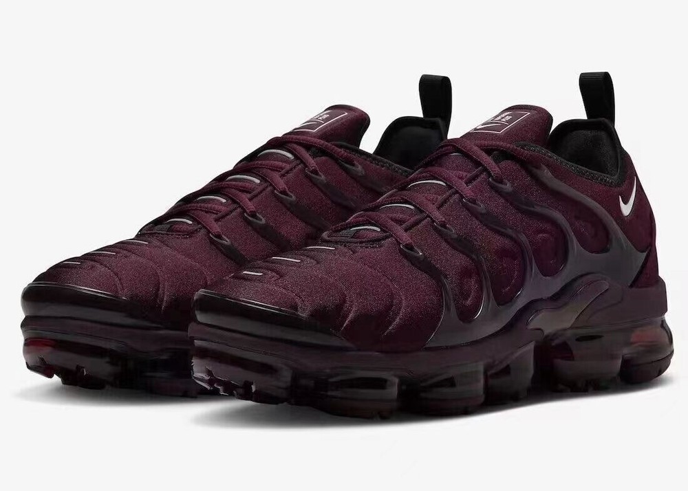 Nike Air VaporMax Plus Night Maroon Burgundy Red Black FN6850-681