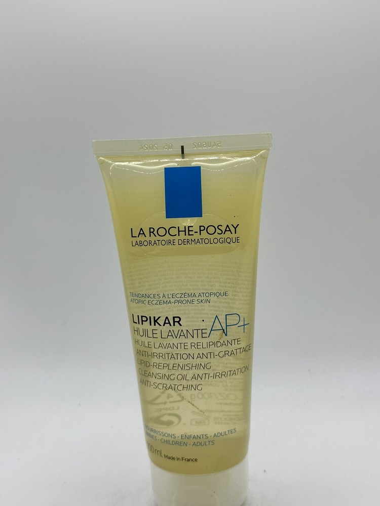 La Roche-Posay Lipikar AP+ Cleansing Oil for Atopic Eczema 3.4 oz Exp 05/2024