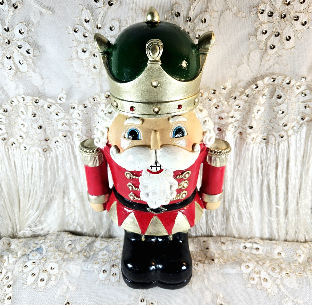 LED Lighted Nut Cracker Resin Raz Imports 12.25
