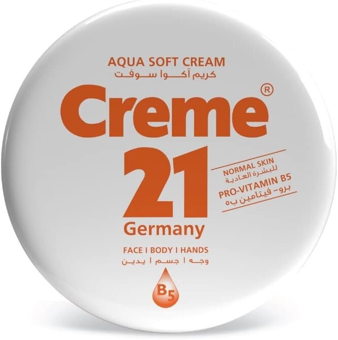 Creme 21 Aqua Soft Hydrating Moisturizer for Normal Skin 150ml