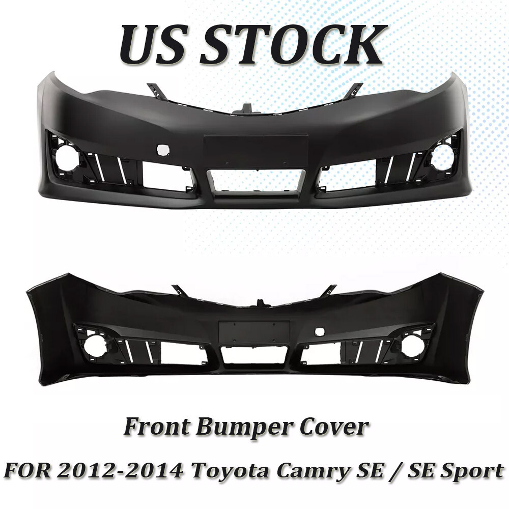 2012-2014 Toyota Camry SE Sedan Front Bumper Cover Fascia TO1000379