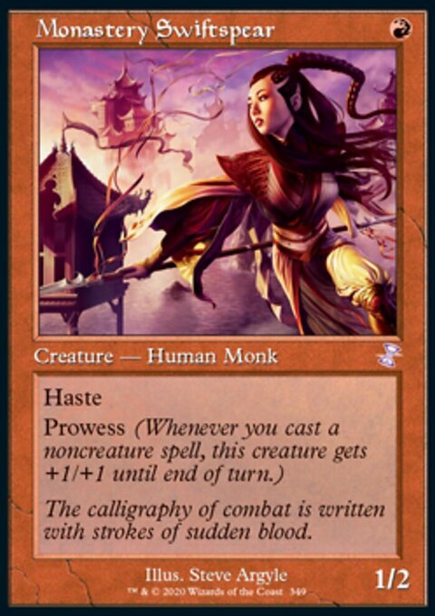 MTG Monastery Swiftspear (349/429) Time Spiral Remastered LP