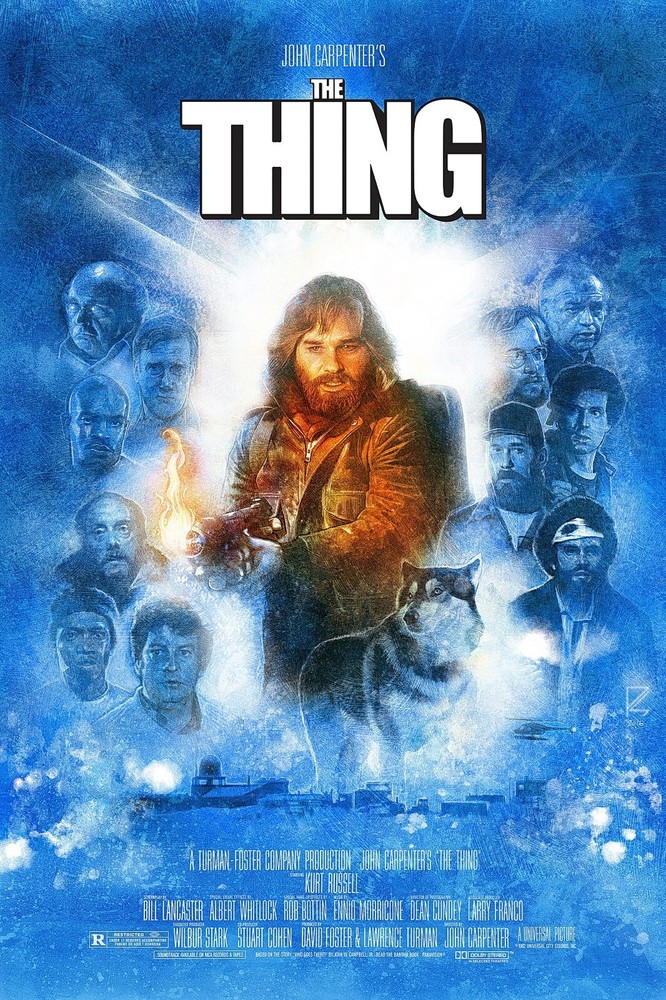 John Carpenter's The Thing movie poster  - 11
