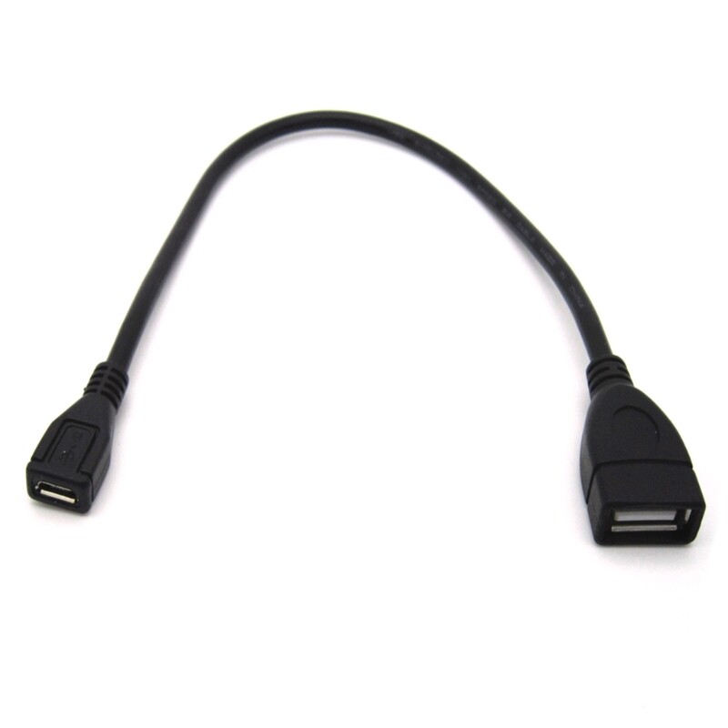 USB 2.0 Female to Male Adapter for Phone Laptop Data Transfer