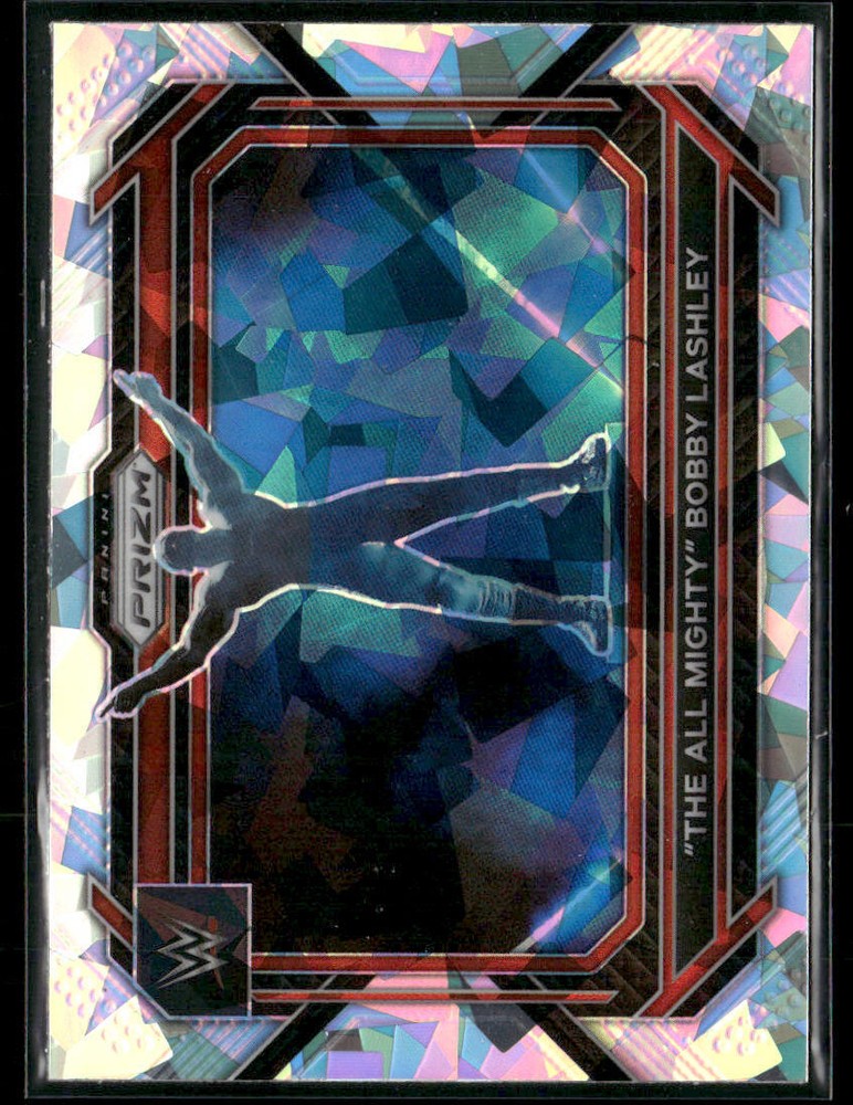 2023 Panini Prizm WWE Bobby Lashley #6 Cracked Ice Parallel