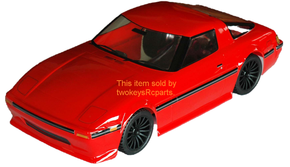 1:12 Clear Body Shell for Mazda RX7 S3 – Fits 1:10 RC MINI Tamiya M06 MB 01
