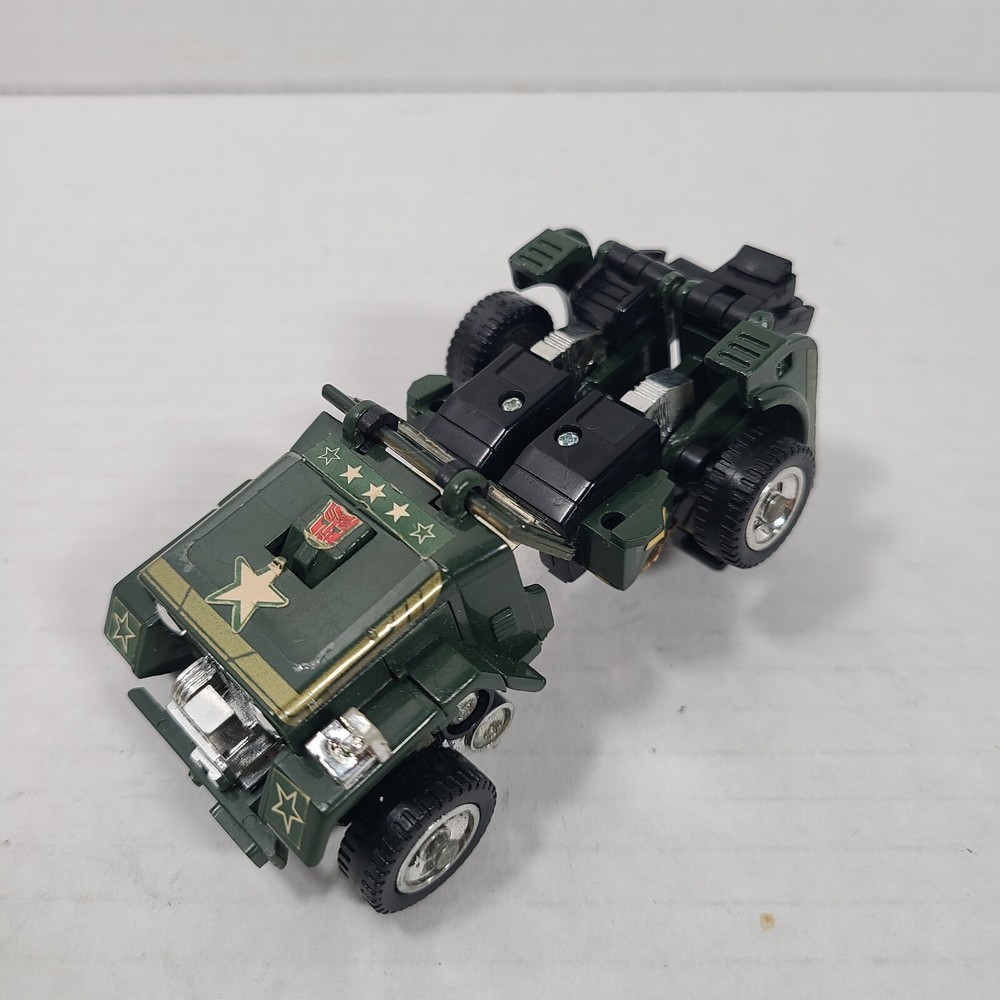 Vintage 1984 Transformers G1 Hound Scout Action Figure Toy