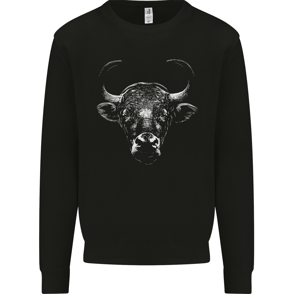 A Wild Bull Mens Sweatshirt Jumper