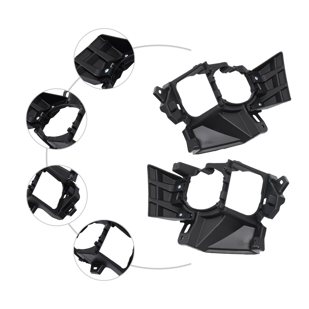 Fog Light Bracket Set For 2013-2015 Lexus RX350 RX450h Left & Right 2Pc