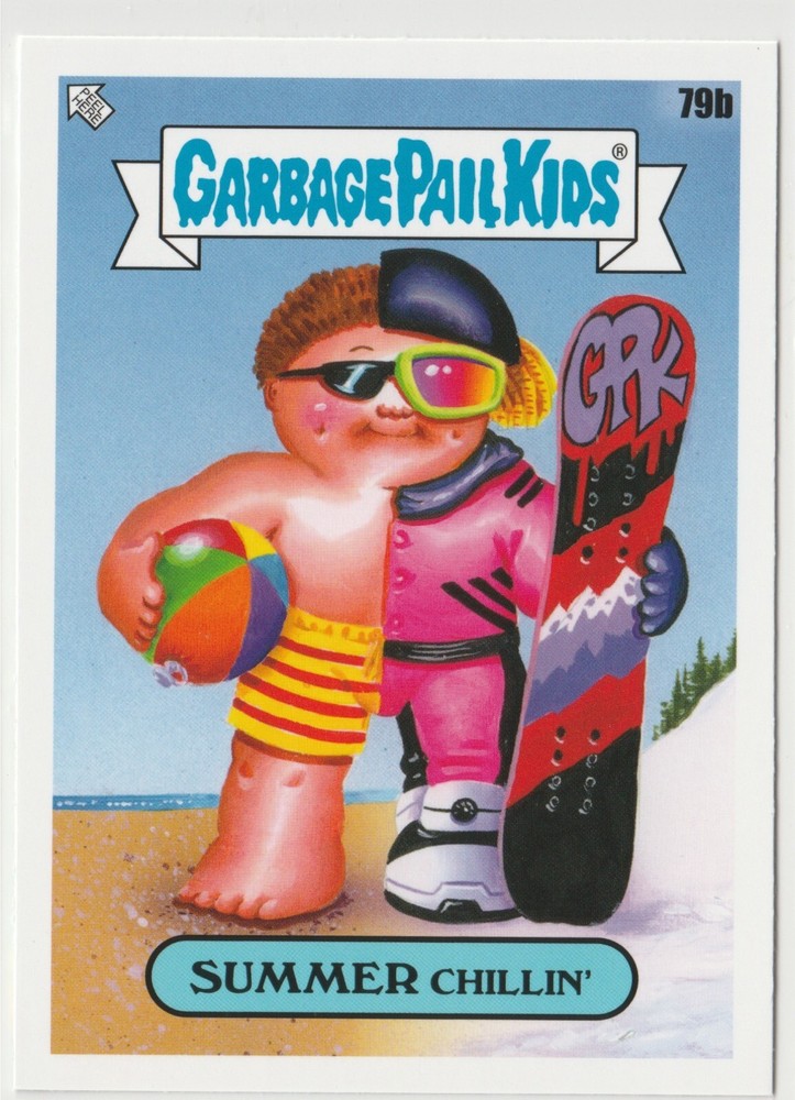 Summer Chillin 79b Garbage Pail Kids GPK 2021 Vacation Series Card