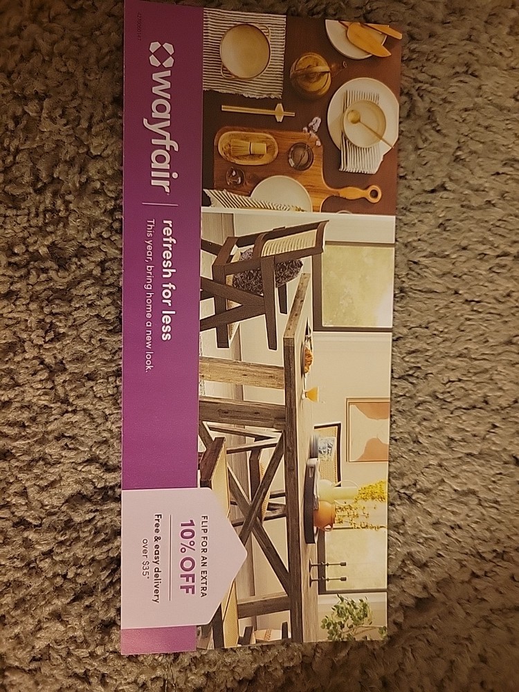 Wayfair 10% off coupon FIRST TIME SHOPPERS, Exp April 01, 2026