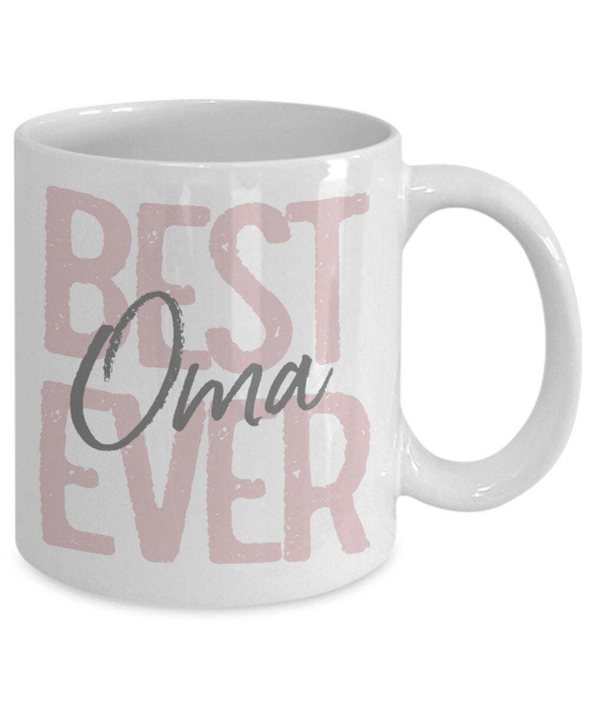 Oma Coffee Mug Gift for Grandma Mother's Day Grandparents Day