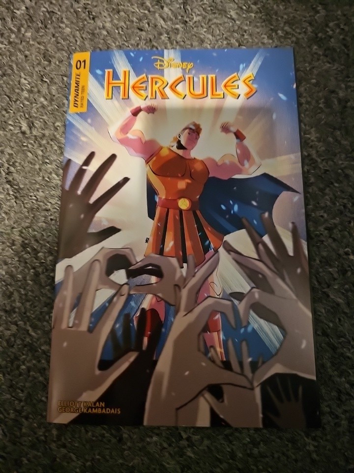 Hercules #1 Cvr A Kambadais Dynamite Comic Book NM