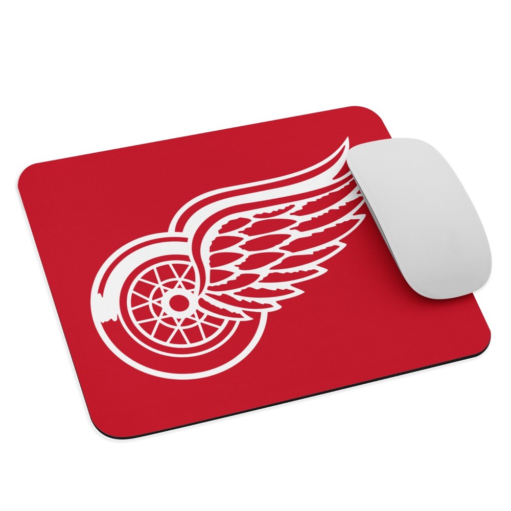 Detroit Red Wings Mouse Pad 9.5x7.75 inch Hockey Love Accessory Game Gear