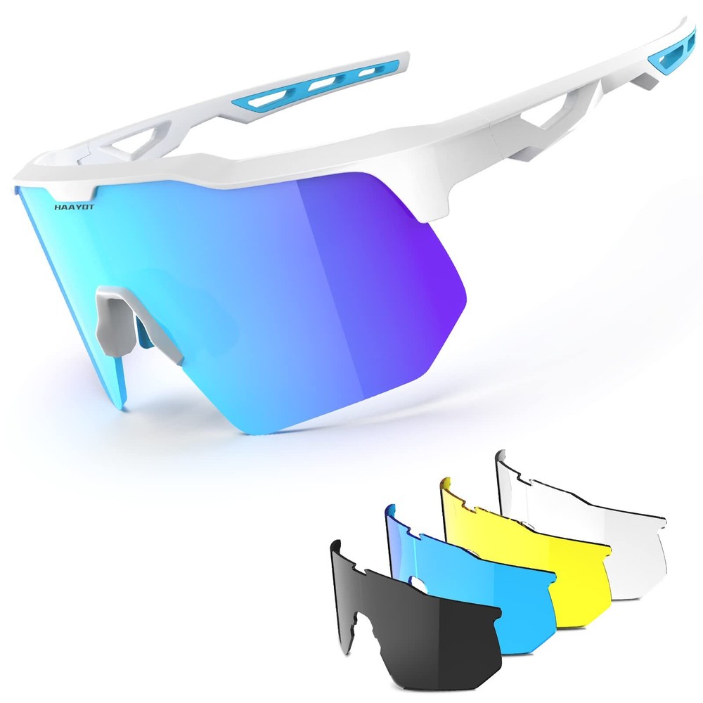 Polarized Cycling Glasses,Sports Sunglasses for Men Women,Baseball Biking Run...