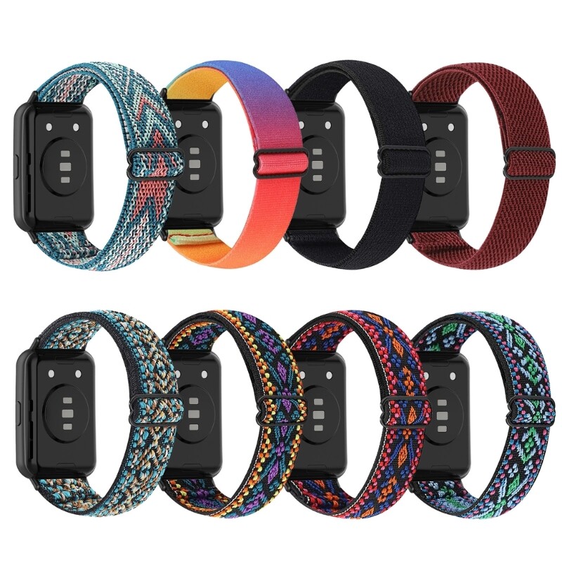 For Watch Fit 2 Smartwatch Nylon-Loop Strap Bracelet-Breathable Wristband