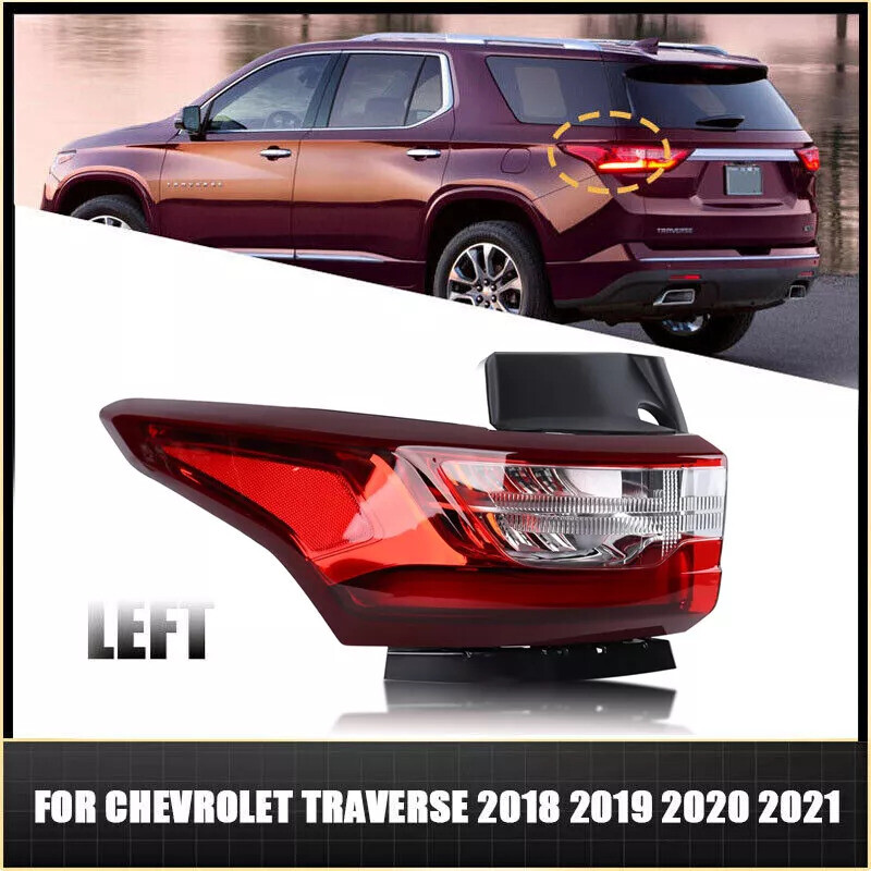 2018-2021 Chevrolet Trailer Driver Side Left Outer Tail Light Replacement - Premium Fit for Enhanced Safety and Style