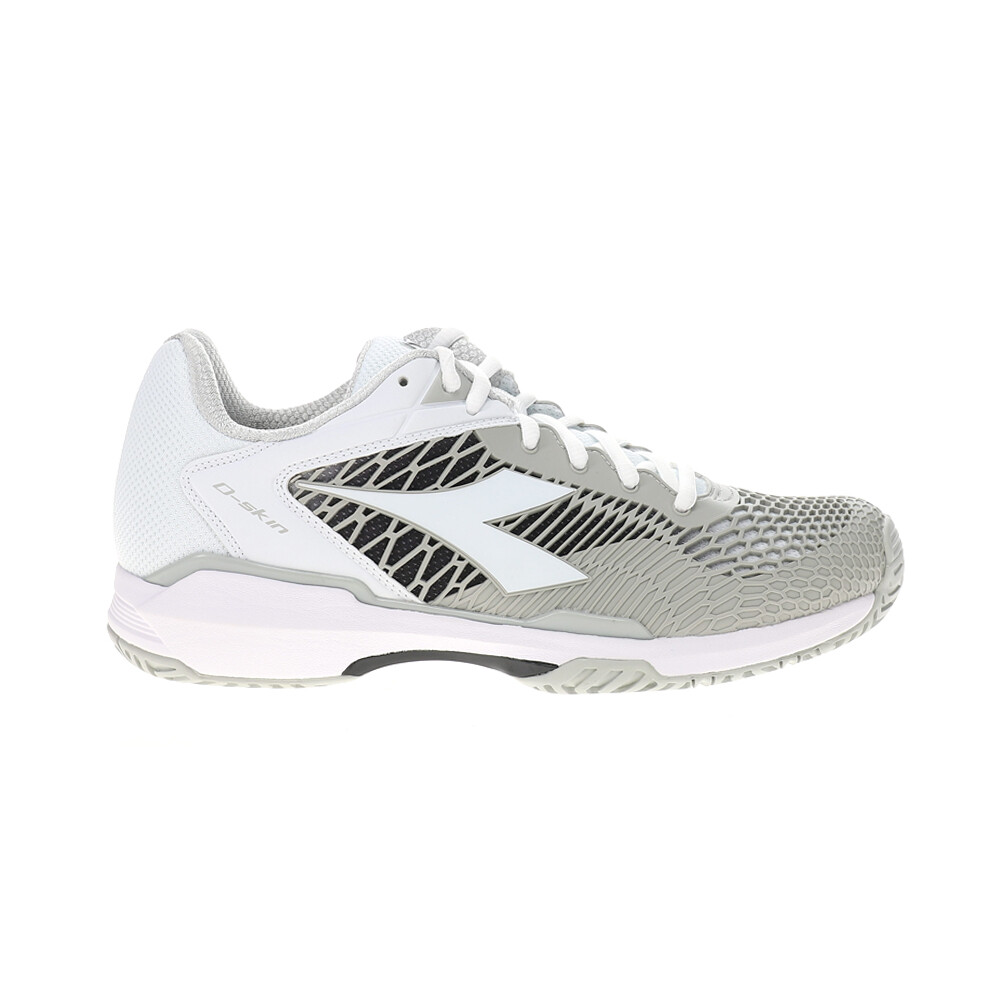 Diadora Speed Competition 7+ AG Women's Tennis Shoes in Blue and White