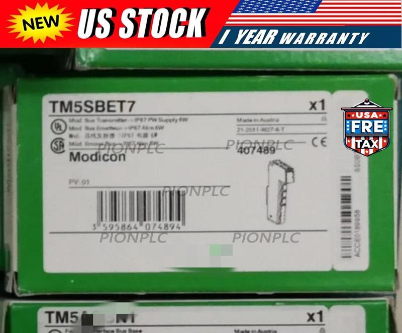 1Pcs New TM5SBET7 Via DHL or Fedex 90days warranty