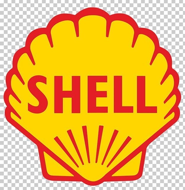 Pegatina troquelada vinilo gasolinera Shell