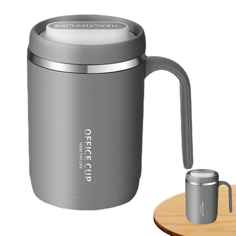 500ml Thermos Cup Double Layer Stainless Steel Travel Coffee Mug Vacuum Bottle