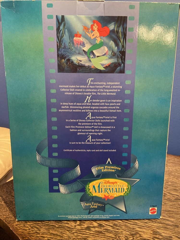 Mattel 1997 Disney's The Little Mermaid Ariel Doll New