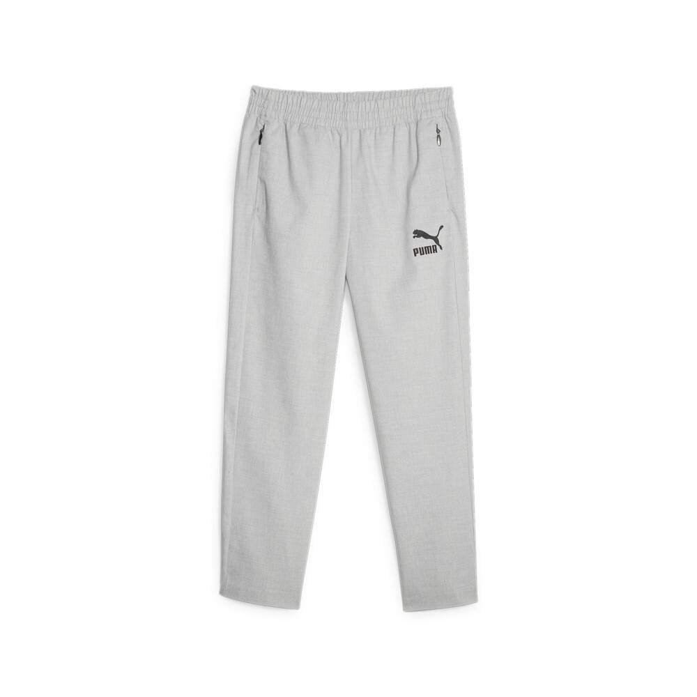 Puma Luxe Sport Straight Leg Casual Athletic Pants for Men in Grey 62085404