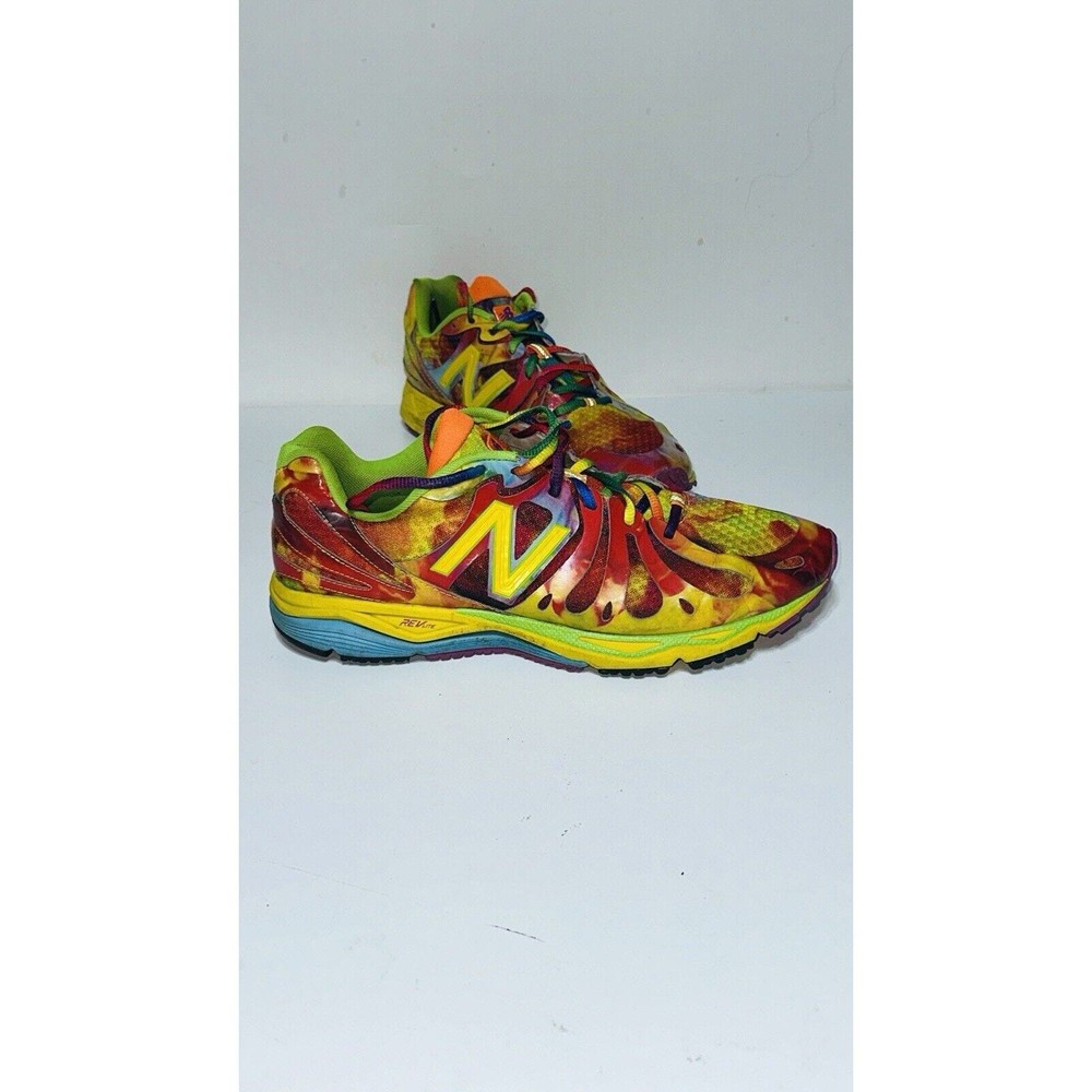 NEW BALANCE Men's Sneakers Tie Dye Rainbow W890TG3 REVLITE L Size US 10.5