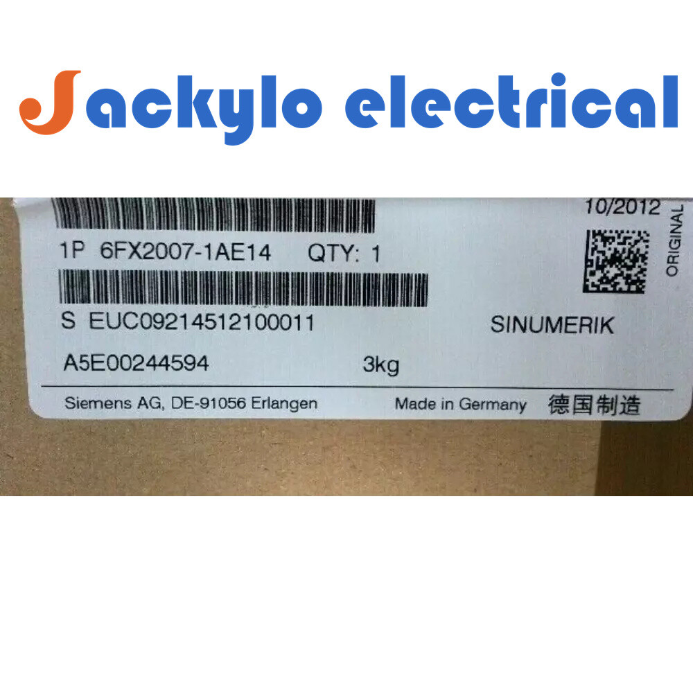 1PC NEW Siemens 6FX2007-1AE14 6FX20071AE14 1-Year Warranty ! Fast Ship DHL