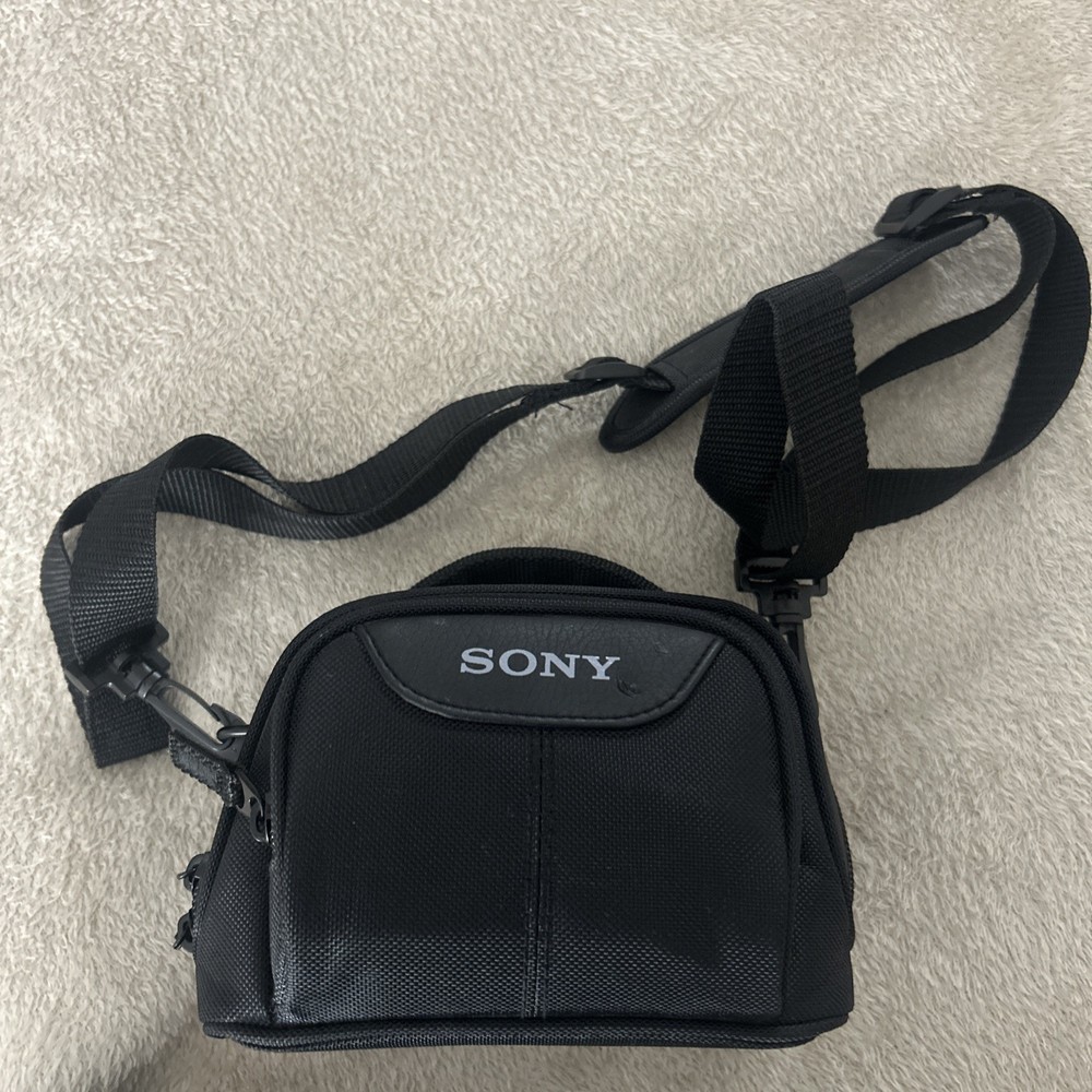 SONY HANDYCAM Carrying Case Soft Bag for Camera Small Camcorder Black