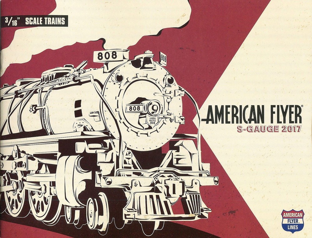 LIONEL 2017 AMERICAN FLYER TRAIN CATALOG S GAUGE train accessories christmas NEW