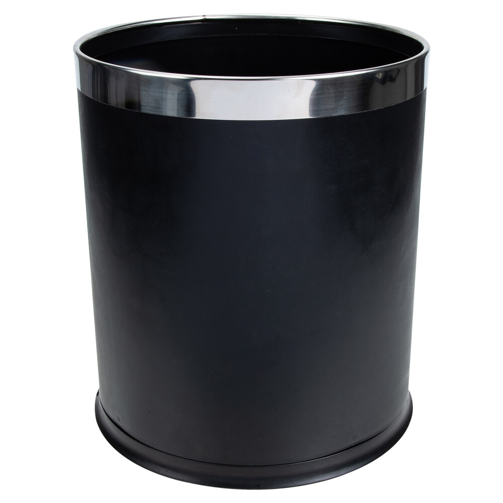 Retro Plastic Kitchen Trash Bin Small Waste Container for Compact Spaces