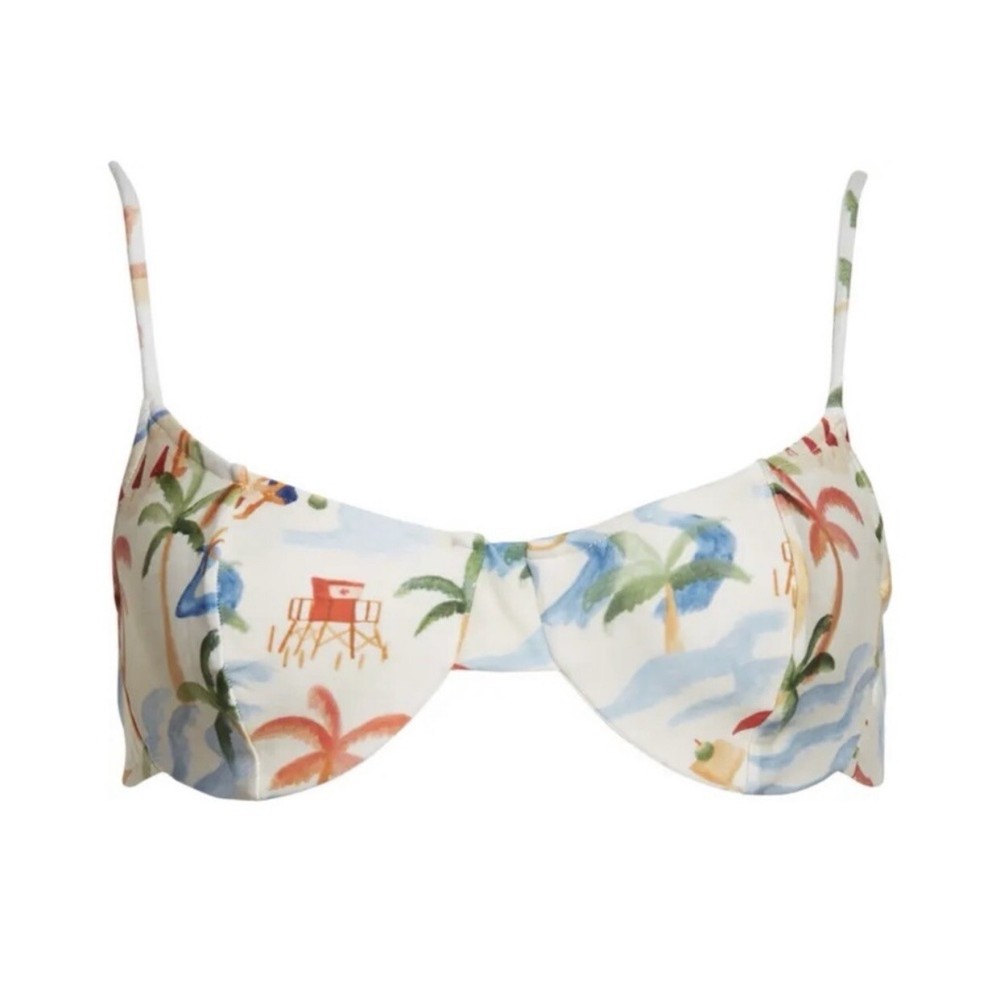 NWT Farm Rio Copacabana Underwire Bikini Top Size Medium